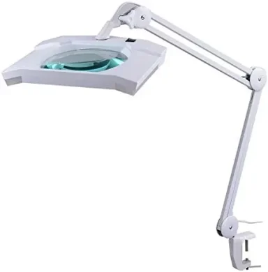 LED-Arbeitsplatz Leuchte mit Lupe